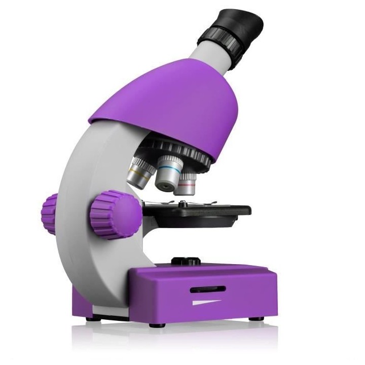 Microscope 40x-640x - BRESSER JUNIOR - Éclairage LED - kit d'expérim