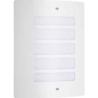 Applique murale extérieure TODD - BRILLIANT - Blanc - Métal et plast