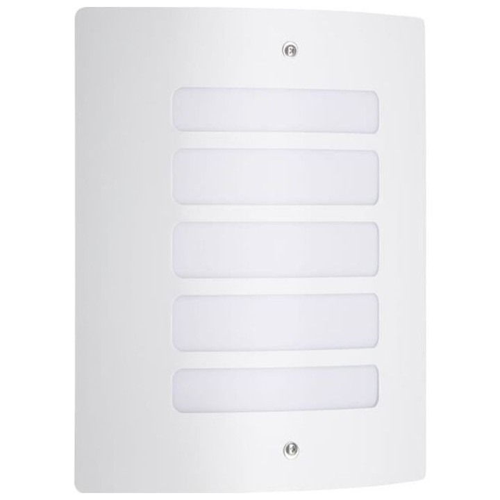 Applique murale extérieure TODD - BRILLIANT - Blanc - Métal et plast