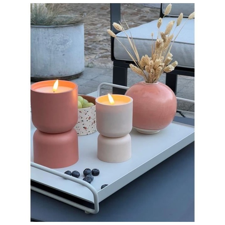 Lampe de table d'extérieur - BRILLIANT - LOVERE - Forme bougie - Plas