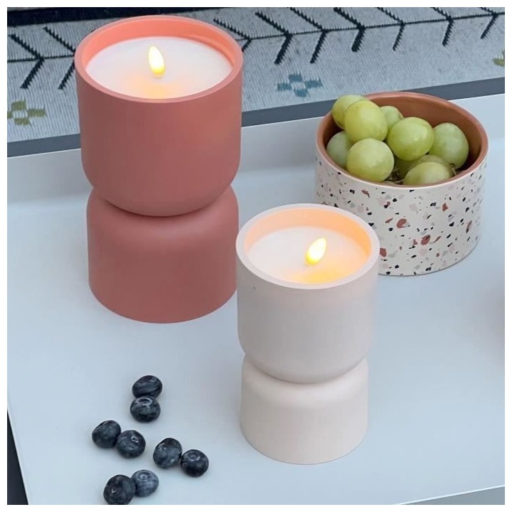 Lampe de table d'extérieur - BRILLIANT - LOVERE - Forme bougie - Plas