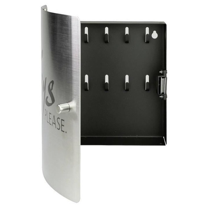 Armoire a clé - BURG WACHTER - 6205/10 Ni KEYS PLEASE - Inox, 10 croc