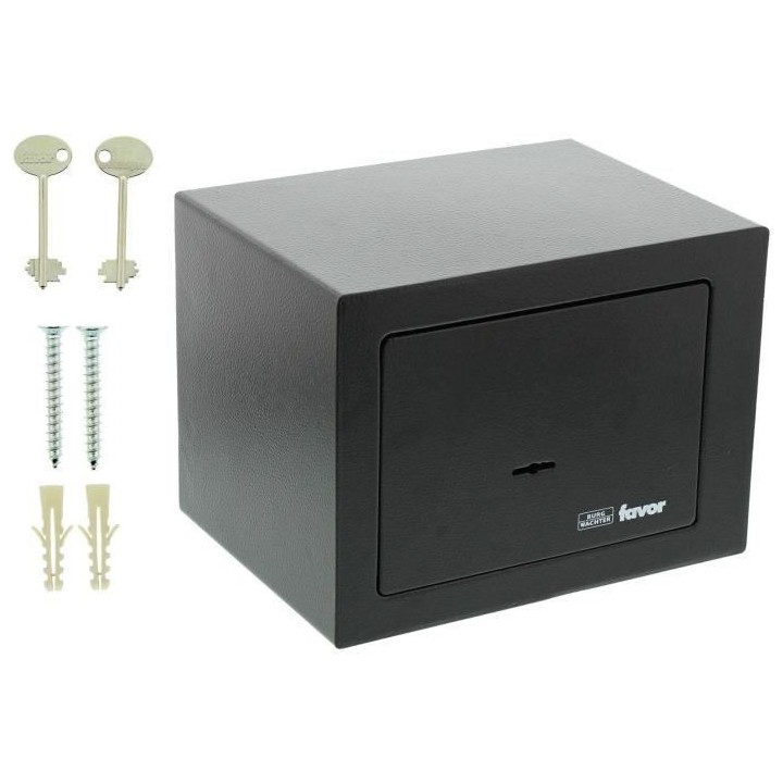 Coffre fort BURG-WÄCHTER Favor S1 K - Serrure a clé double panneton