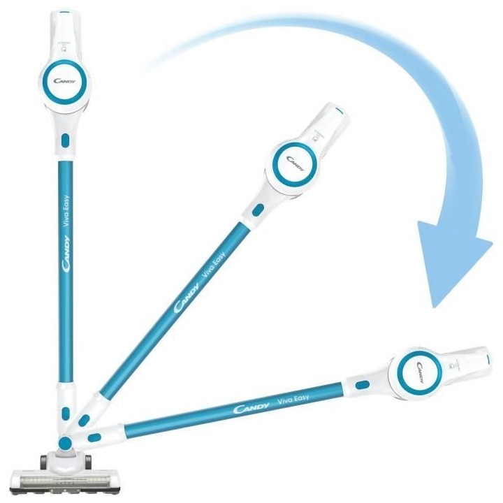 CANDY Viva CVIVA02E - Aspirateur Balai sans fil multifonction - 22 V -