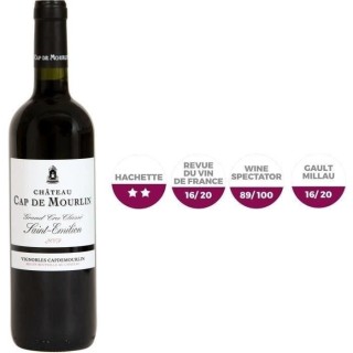 Château Cap de Mourlin 2006 Saint-Emilion Grand Cru - Vin rouge de Bo