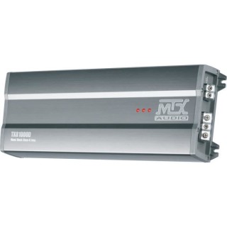 MTX TX81000D Amplificateur voiture Classe-D 1x1000W RMS @2O Télécomm