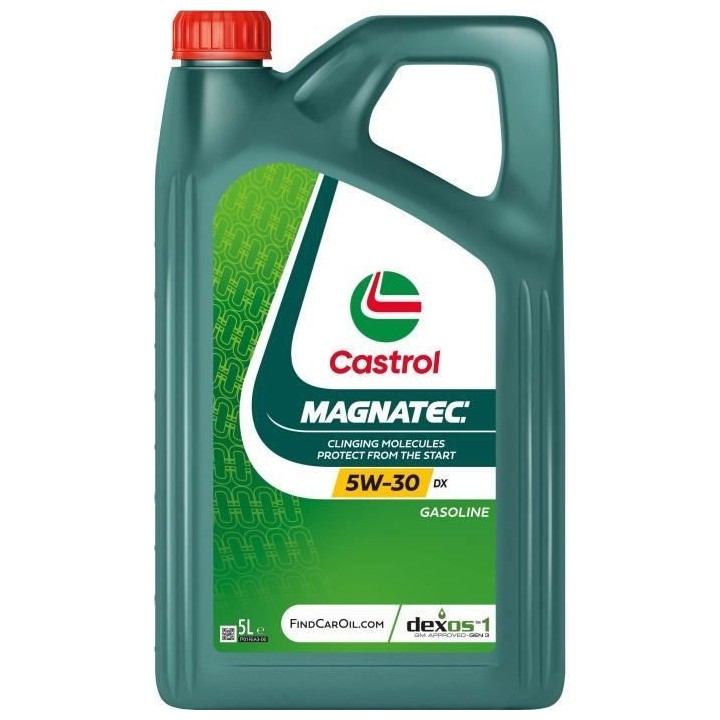Huile moteur - CASTROL - Magnatec 5W-40 DX - 5L