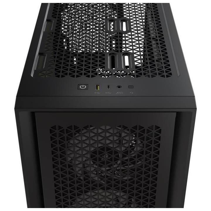 Boitier PC - CORSAIR - iCUE 4000D RGB Airflow - Moyen-tour - 3 ventila