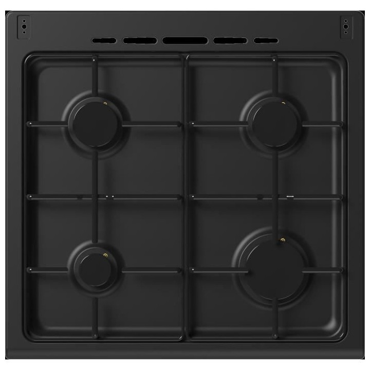 Cuisiniere gaz CONTINENTAL EDISON CECG60FCB1 - 4 feux - L59,8 x P61 xH