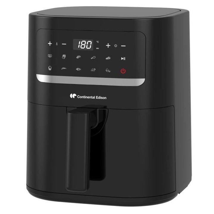 Friteuse a Air Sans huile CONTINENTAL EDISON - FRSH1400B - 4,5 L - Noi