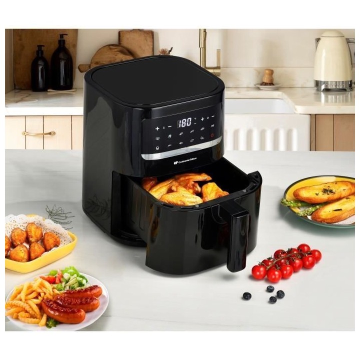 Friteuse a Air Sans huile CONTINENTAL EDISON - FRSH1400B - 4,5 L - Noi