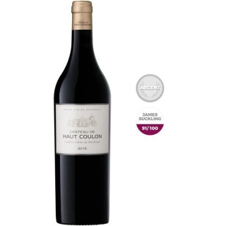 Château De Haut Coulon 2016 Cadillac Côtes de Bordeaux - Vin rouge d