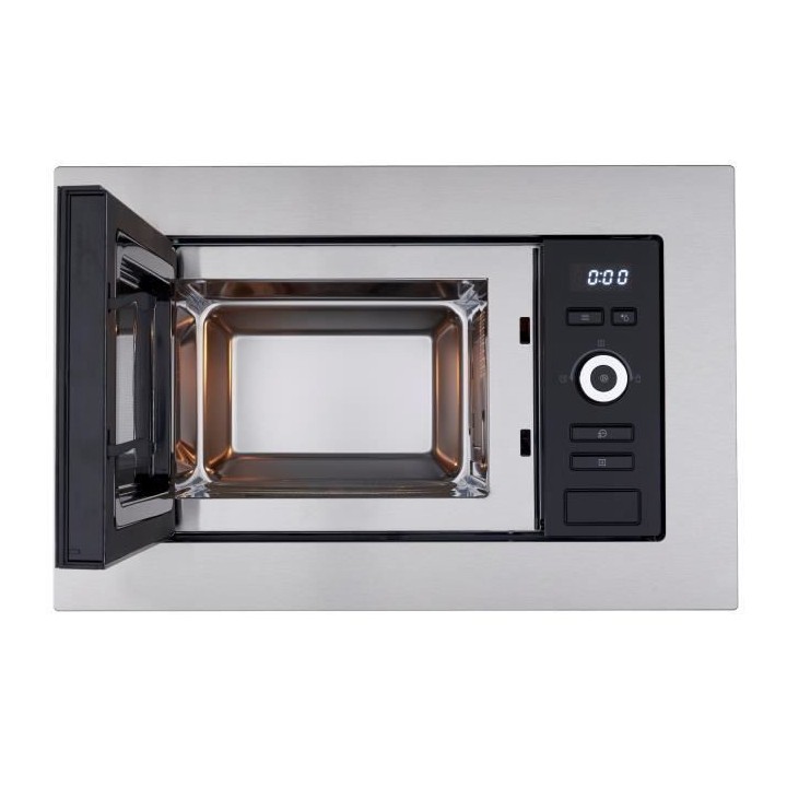 Four micro-ondes encastrable CONTINENTAL EDISON MO20IXES Noir et Inox