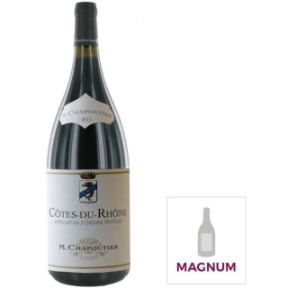 Magnum M. Chapoutier 2020 Côtes-du-Rhône - Vin rouge de la Vallée d