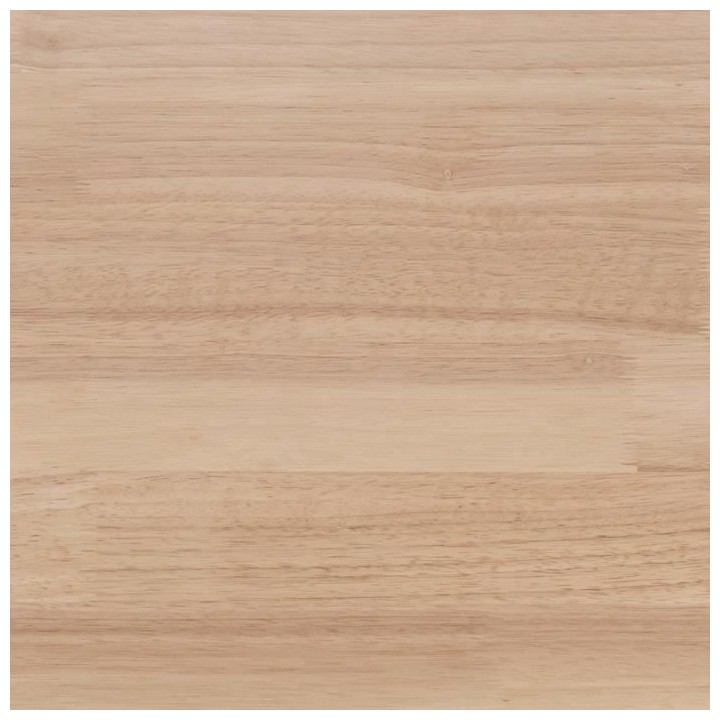 Desserte de cuisine 1 porte 1 tiroir 3 en hévéa - Noir laqué - L 74