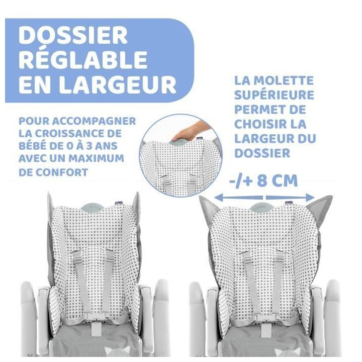 CHICCO - Chaise Haute Polly 2 Start Foxy