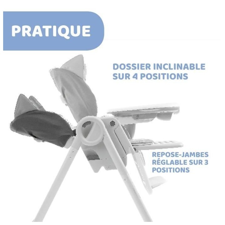 CHICCO - Chaise Haute Polly 2 Start Foxy