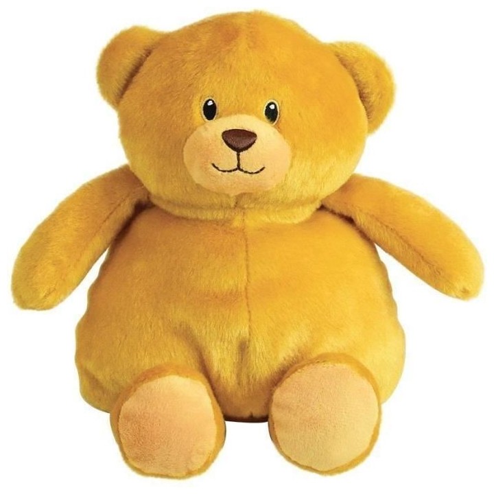 JEMINI Peluche bouillotte Ours - A chauffer au micro-ondes micro perle