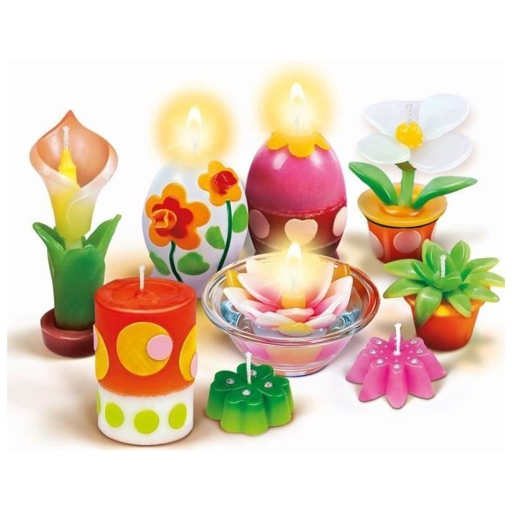Coffret créatif - Clementoni - L'atelier des bougies - Mixte - A part