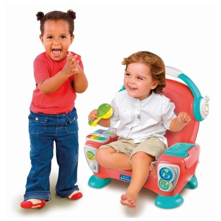 Fauteuil interactif pour enfants - Clementoni Symphonic - 4 modes de j