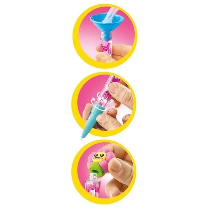 Clementoni - Créer tes stylos - Mini atelier des Stylos - Theme tropi