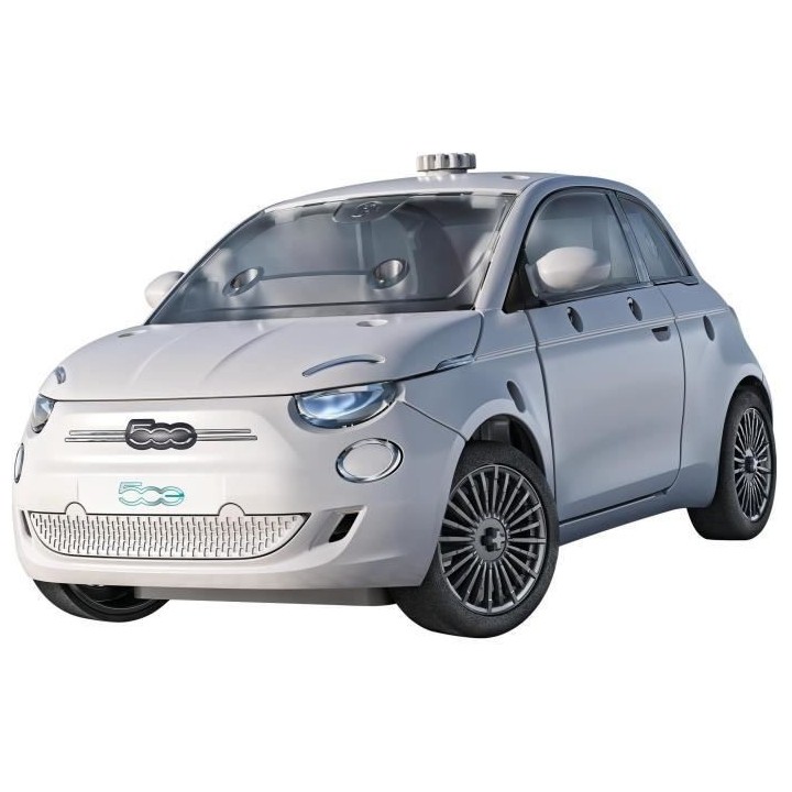 Clementoni - Coffret de construction Fiat 500 électrique - Applicatio