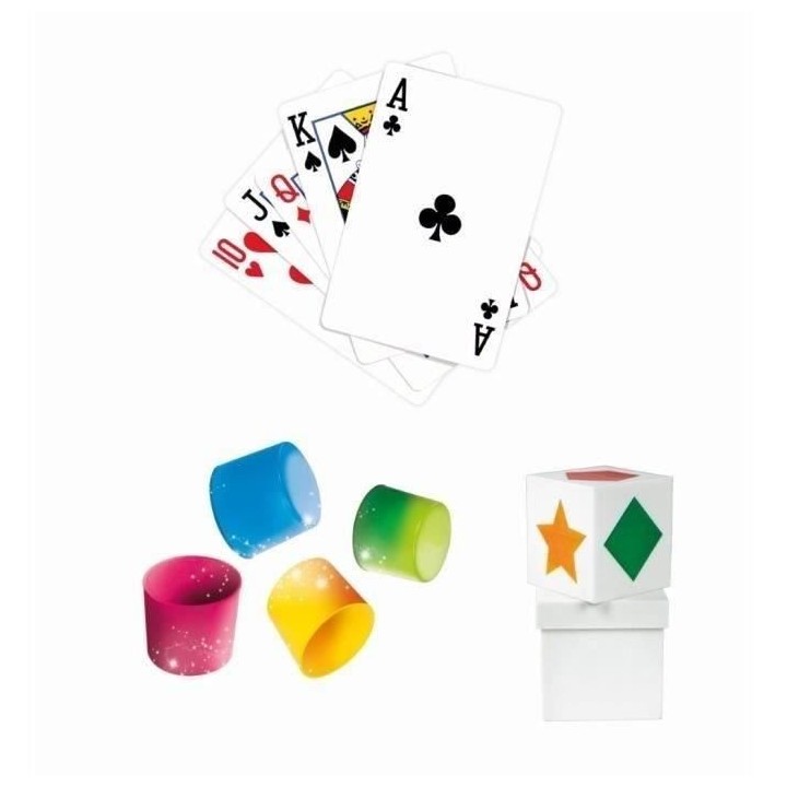 Clementoni - Boître de magie - 20 tours - Dés 7 ans