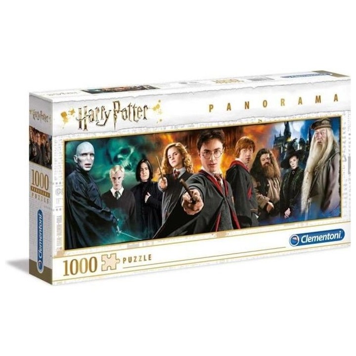 Clementoni - Puzzle Panorama Harry Potter - 1000 pieces