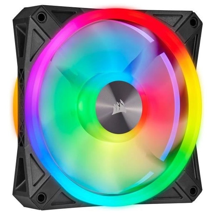 CORSAIR Ventilateur iCUE QL120 RGB - Diametre 120mm (CO-9050097-WW)