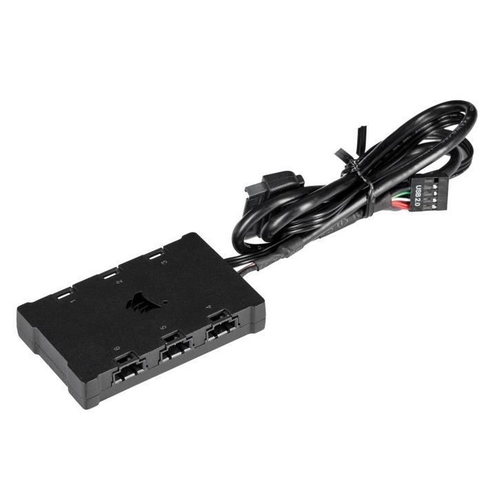 CORSAIR Lot de deux ventilateurs iCUE QL140 RGB - Diametre 140mm - Ave