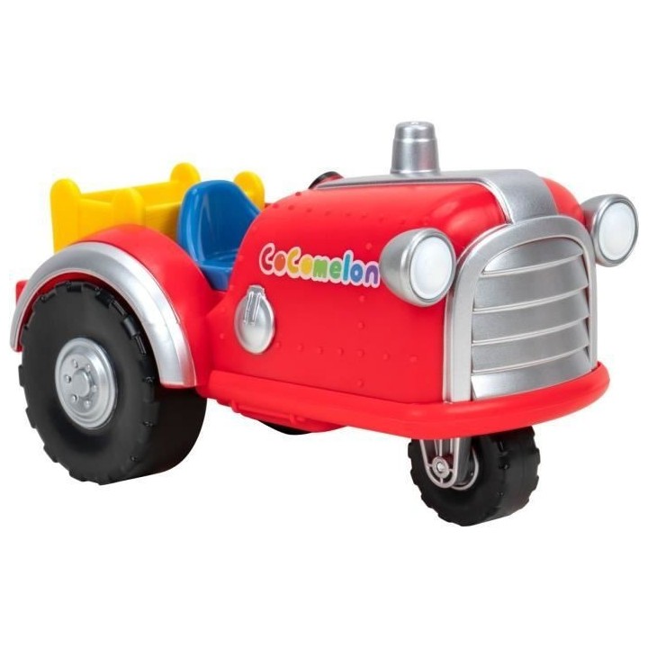 Figurine miniature - BANDAI - CoComelon Tracteur Musical Rouge - Tract