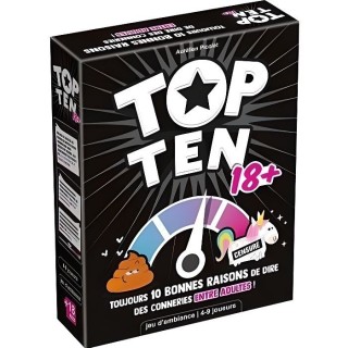 Cocktail Games | Top Ten 18+| Jeu de société | a partir de 14 ans |