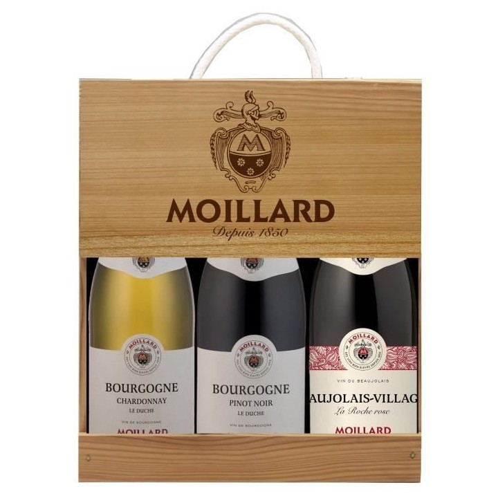 Coffret Bourgogne Découverte Moillard - Bourgogne Pinot Noir, Bourgog