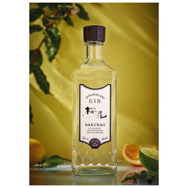 Sakurao - Coffret Gin Classic 40,0% Vol. 70cl + 1 verre