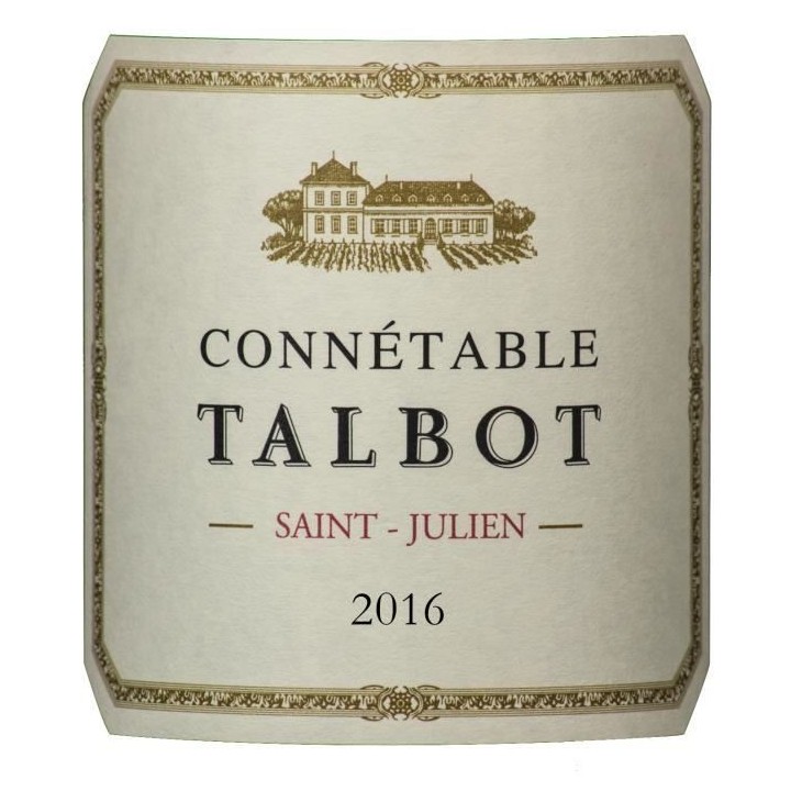 Connetable de Talbot 2016 Saint Julien - Vin rouge de Bordeaux