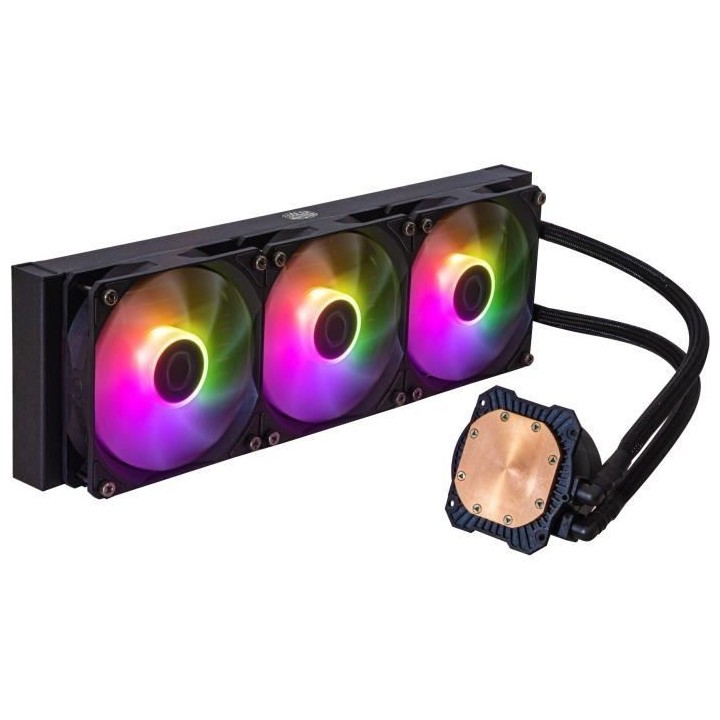 Watercooling - COOLER MASTER - MasterLiquid 360L Core Noir ARGB (MLW-D