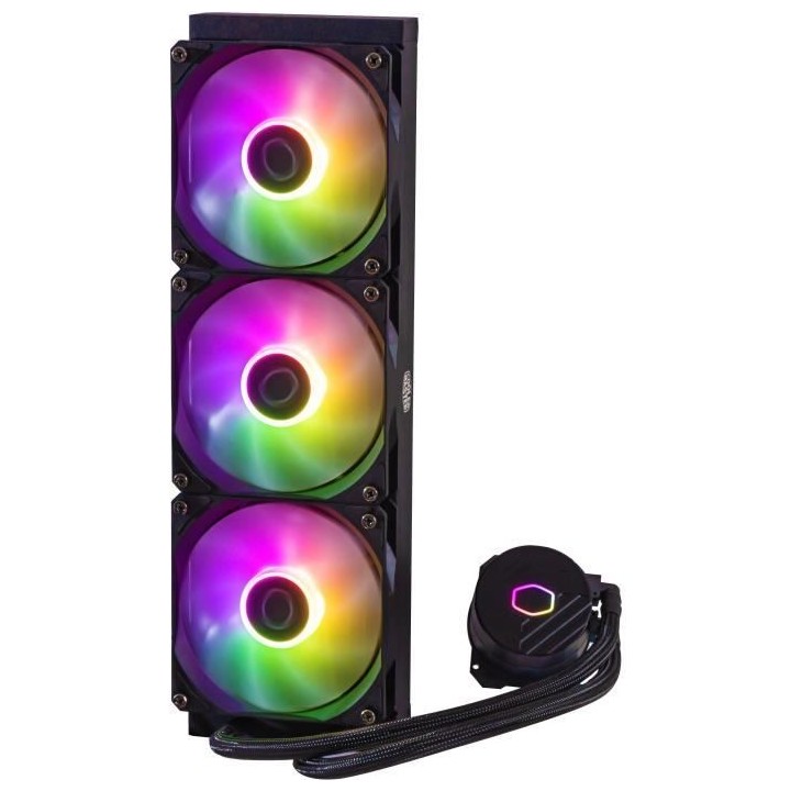 Watercooling - COOLER MASTER - MasterLiquid 360L Core Noir ARGB (MLW-D