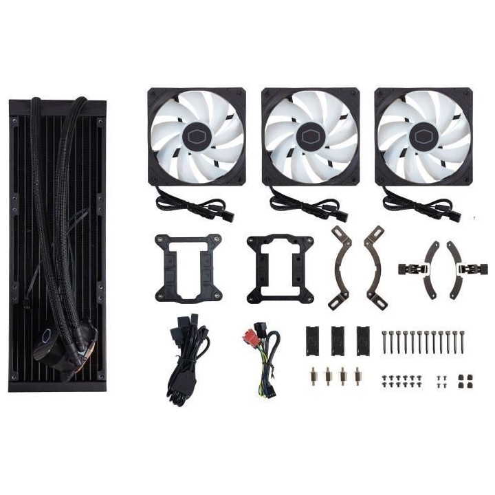 Watercooling - COOLER MASTER - MasterLiquid 360L Core Noir ARGB (MLW-D