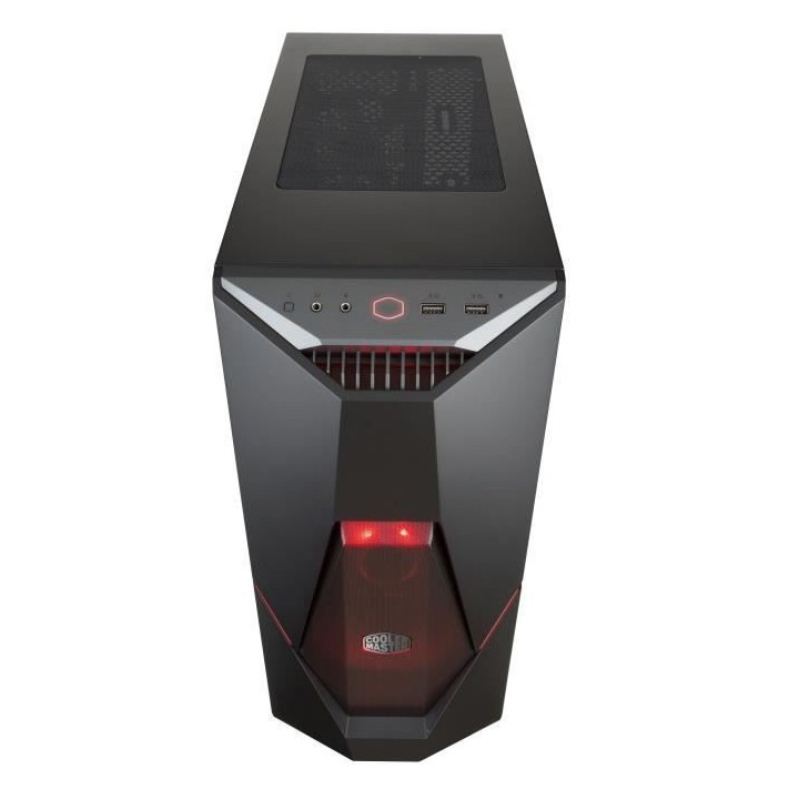 COOLER MASTER LTD BOITIER PC MasterBox K500L - avec RED LED fan - Noir