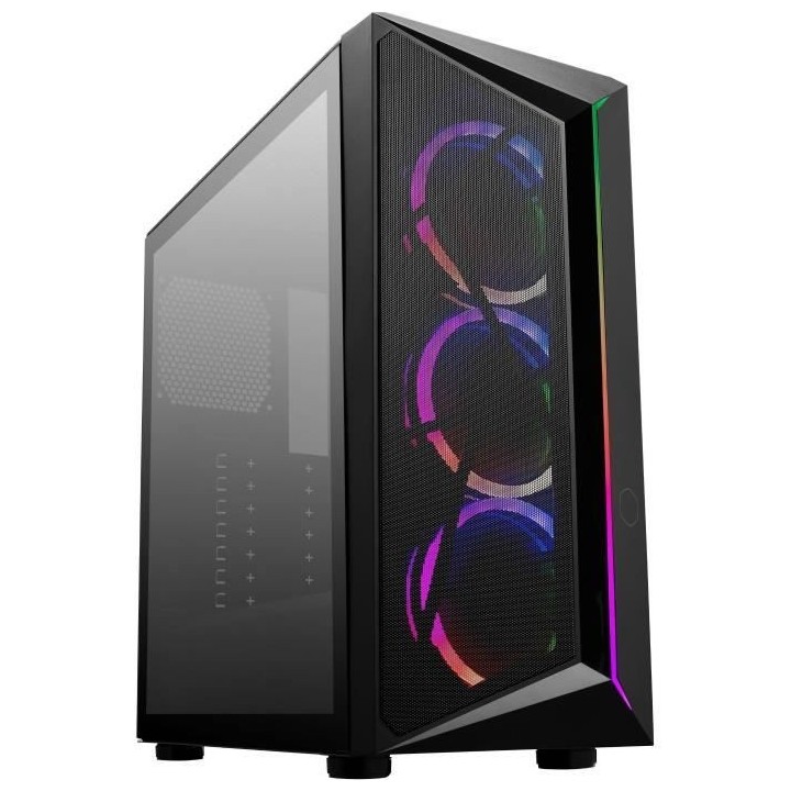 COOLER MASTER CMP 510 - Boitier PC - Midi Tower - Noir - ATX - Micro A