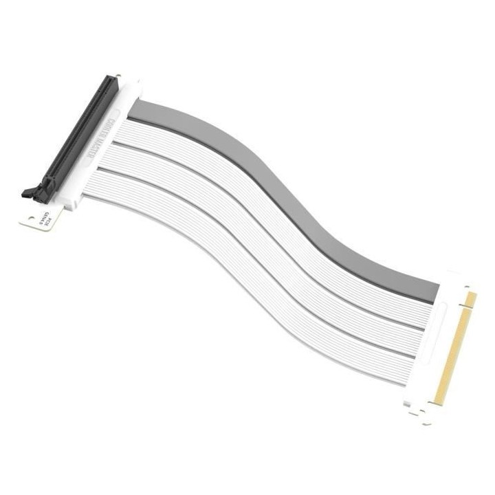 COOLER MASTER - Riser Cable PCIe 4.0 x16 White - 300mm