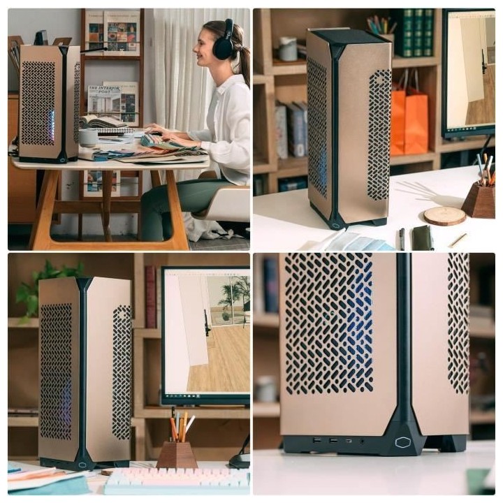 Boîtier PC - COOLER MASTER - NCORE 100 MAX, SFF, Bronze, 850W, ATX, 1