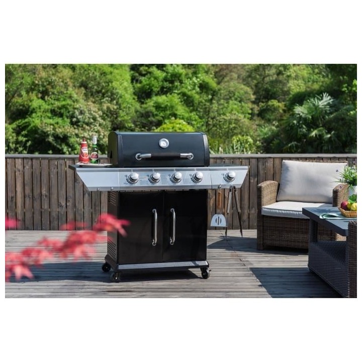 COOKING BOX Barbecue a gaz DUKE - 4 Feux + side