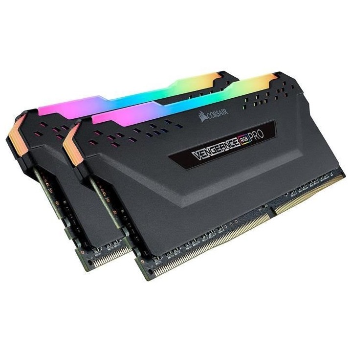 Mémoire RAM - CORSAIR - Vengeance RGB Pro DDR4 - 32GB 2x16GB DIMM - 3