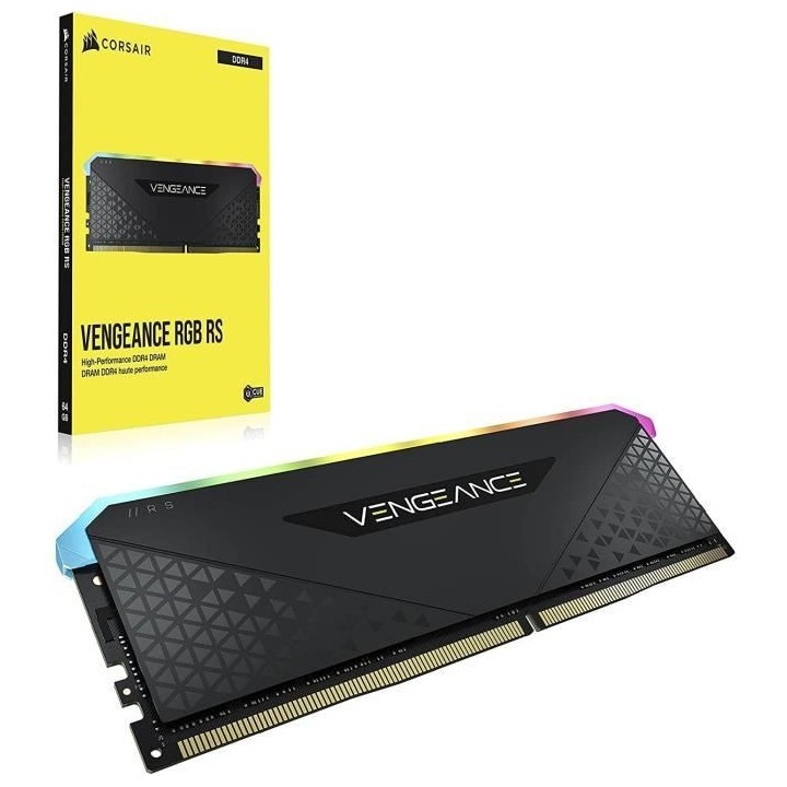 Mémoire RAM - CORSAIR - Vengeance RGB RS DDR4 - 16GB 2x8GB DIMM - 360