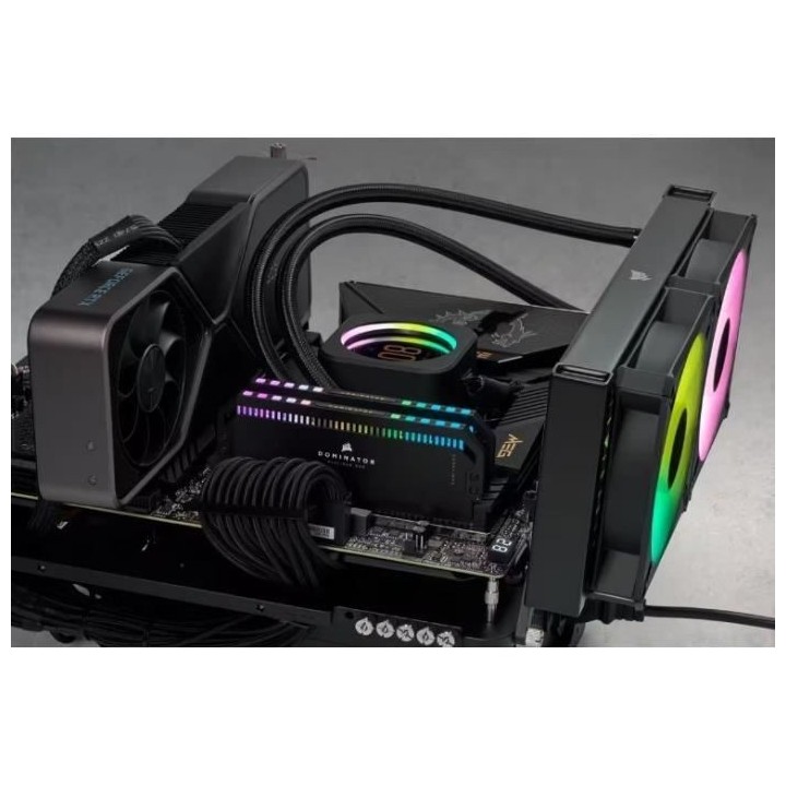 Mémoire RAM - CORSAIR - DOMINATOR PLATINUM RGB DDR5 - 32GB 2x16GB DIM