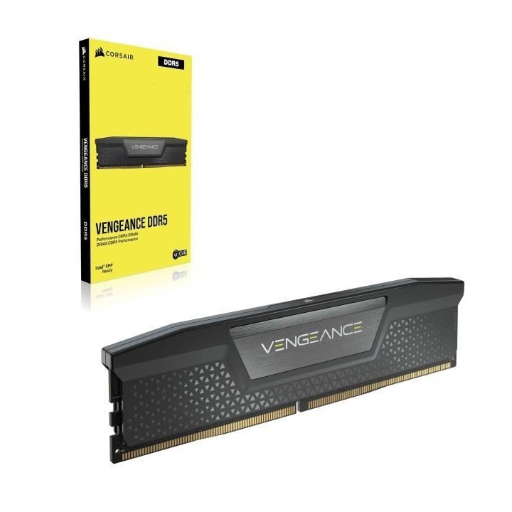 CORSAIR Vengeance 16GB 1x16GB - DDR5 5200MHz - CAS40 - Black (CMK16GX5