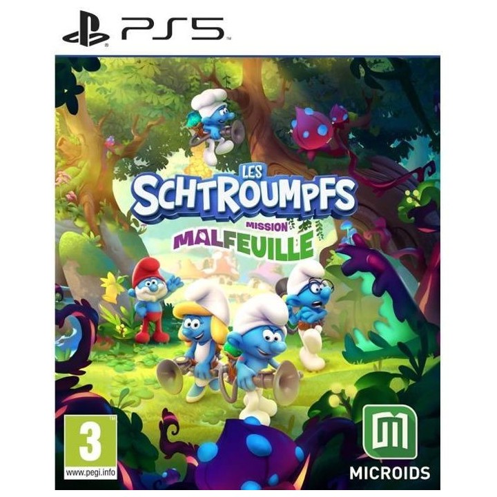 LES SCHTROUMPFS : Mission Malfeuille Jeu PS5