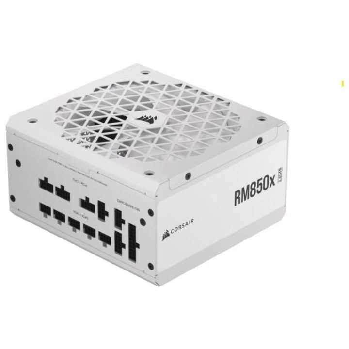 CORSAIR - Bloc d'alimentation - RM850x Shift White Cybenetics - ATX en