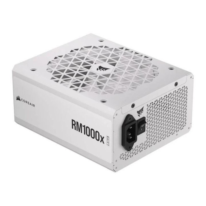 CORSAIR - Bloc d'alimentation - RM1000x Shift White Cybenetics - ATX e